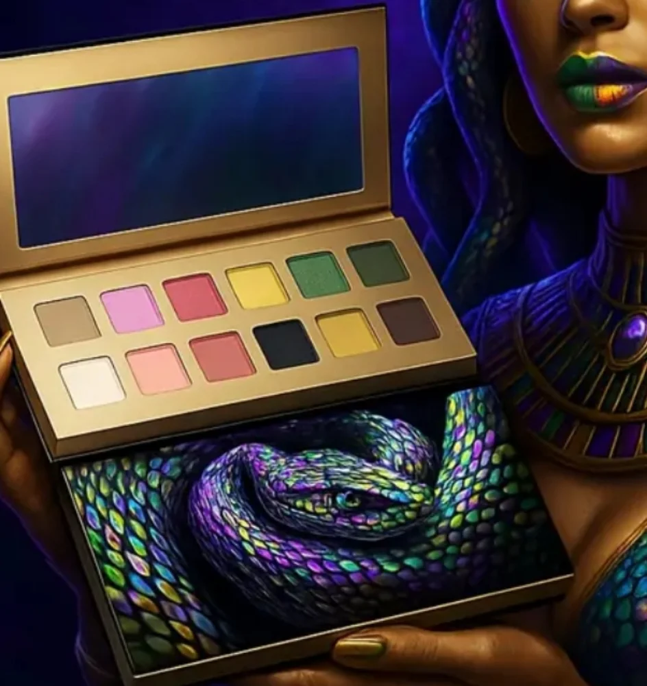 🆕️LIMITED EDITION 12 COLOR SERPENT HIGHLY PIGMENTED Y2K EYESHADOW PALETTE